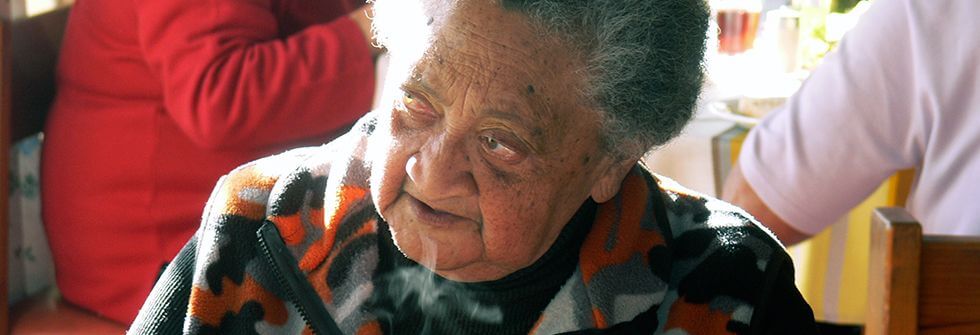 life dealt her a blow